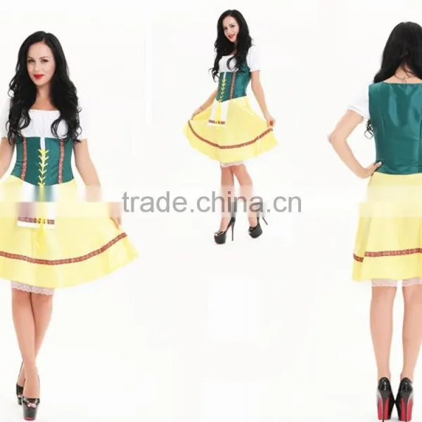 Walson 2016 Hot Ladies Oktoberfest Costume Oktoberfest Costume Bavarian German Beer Wench Maid photo-4