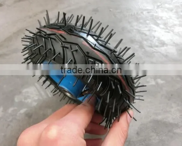 6x2 Rubber Wheel for Trolley Use 6"" Pneumatic Rubber Wheel photo-4