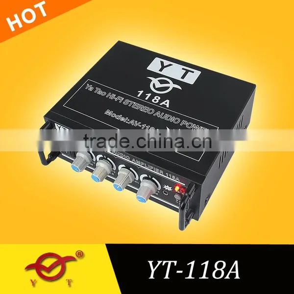 Car Hi-fi Stereo Amplifier YT-118A With CD/VCD/DVD photo-4