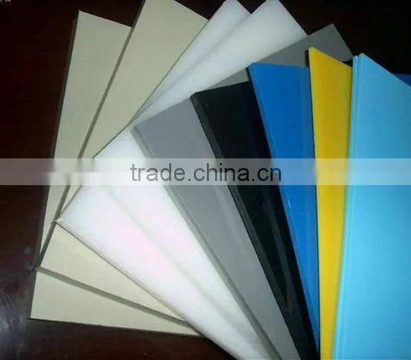 Customized Eco-friendly Colored Heat Resistant Polypropylene PP Board photo-2
