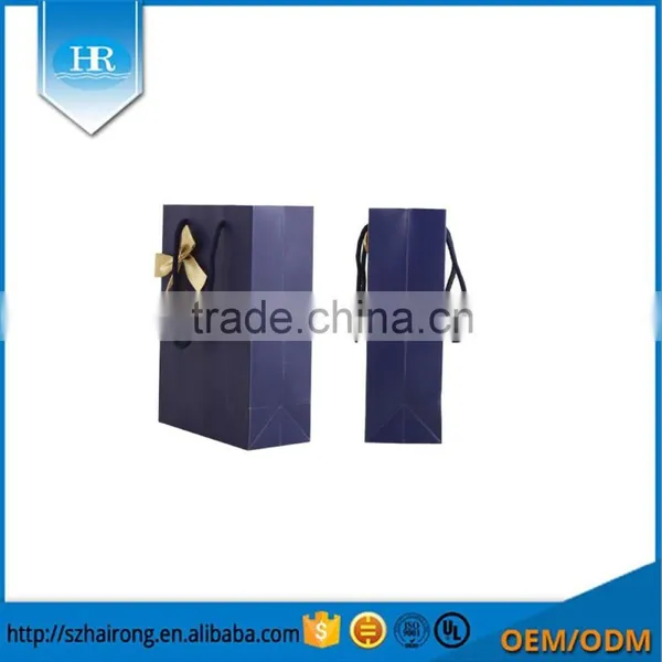 Wholesale Cheap Brown Gift Paper Bags With Handles Printing Your Own Company Logo