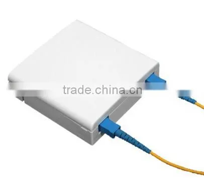 China Manufacturer FTTH Fiber Optical Socket Panel 2 SC Adapter photo-2