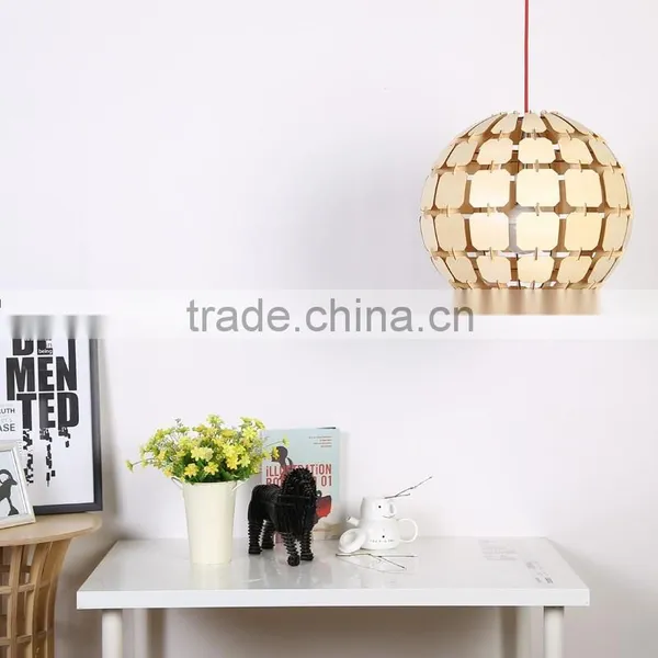 JK-8005B-31 Wooden Suspension Pendant Lighting Indoor Lighting Factory Price for Hotel,restaurant Project,dining Room photo-4