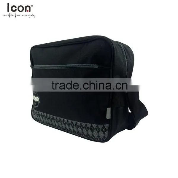 600D Polyester Branded Sling Bag for School photo-2