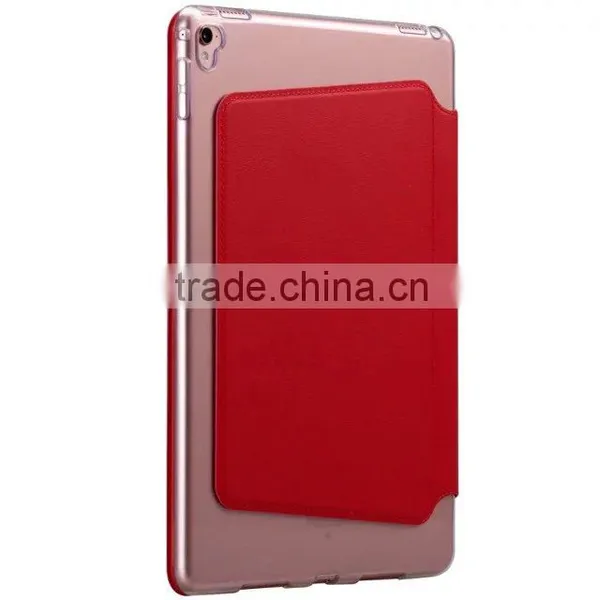Momax For IPad Pro 9.7 Frosted Leather Folding Stand Tablet PU Leather Sleep Function Case For IPad Pro 9.7" TB-0356 photo-5