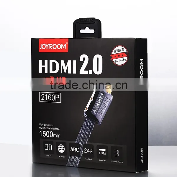 JOYROOM H100 1.5m 2.0 High-definition Multimedia Interface Flat Cable photo-5
