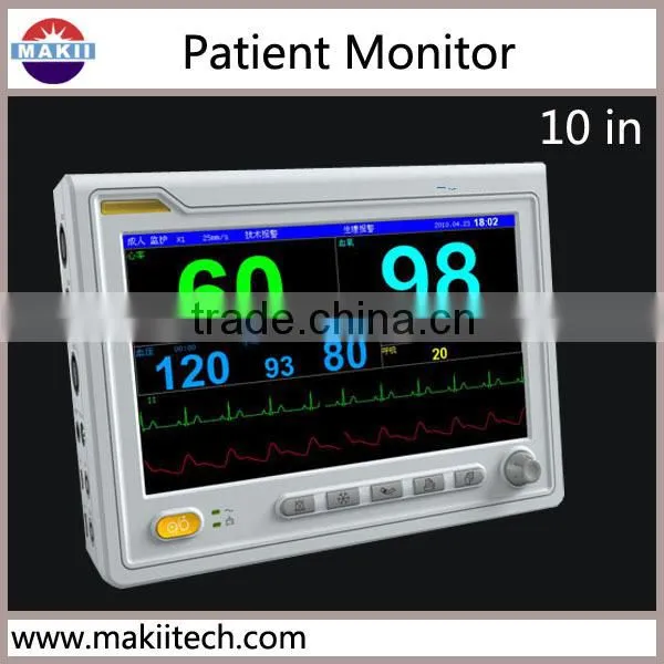 Portable Diagnosis 10.1 Inch Patient Surgery Monitor de Cirurgia
