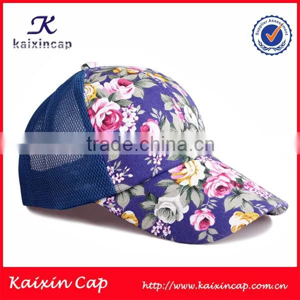 Wholesale Black Printing Curved Bill Trucker Hat photo-5