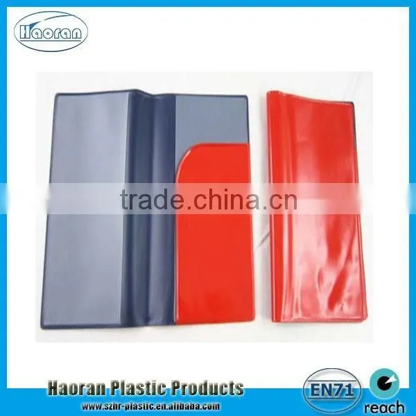 Multi-function Plastic Vinyl Travel Ticket Wallet photo-3