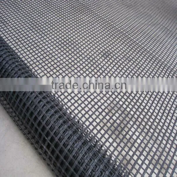 13% Elongation Biaxial Oil-soluble Polyester Geogrid With CE Certification