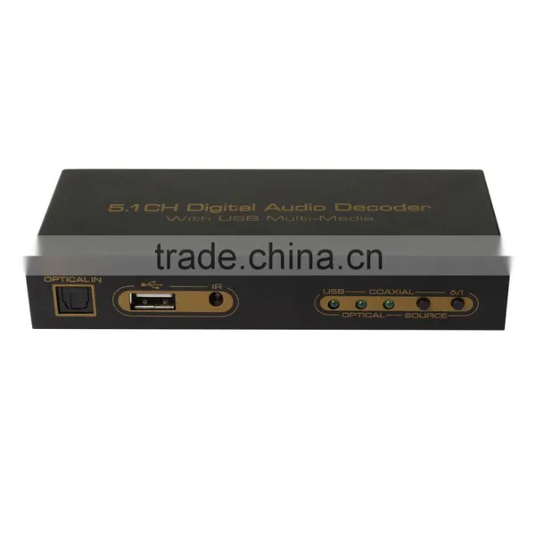 Ac3 Dts Optical Spdif Coaxial 5.1 Digital Audio Decoder photo-3