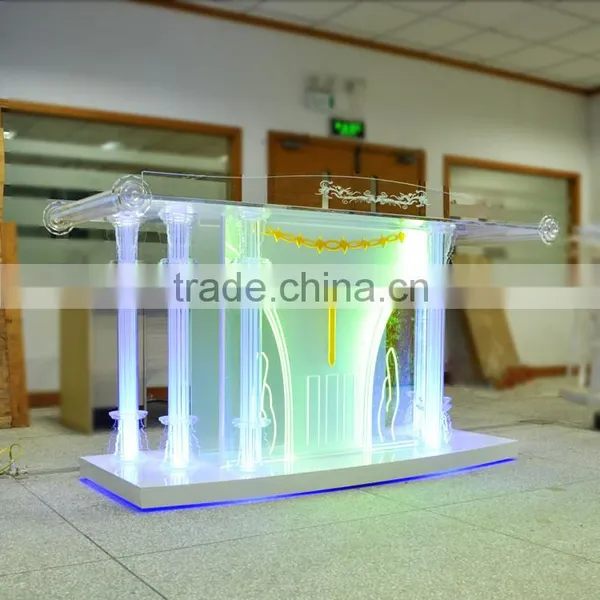 Experienced Produce Acrylic Led Church Pulpit Designs photo-5