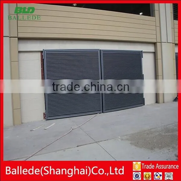 Custom Aluminum Fixed Louver Door photo-4