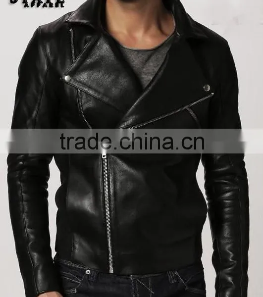 Classy Akira Kaneda Fashion Leather Jacket photo-5
