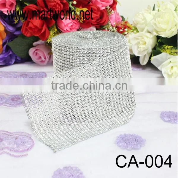 Wholesale Sliver Rhinestone Cake Decorating Trims for Cake,wedding Events&party(CA-004)
