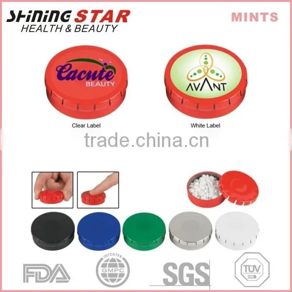 appr 6.5 gr peppermint sugar free vitamin mint