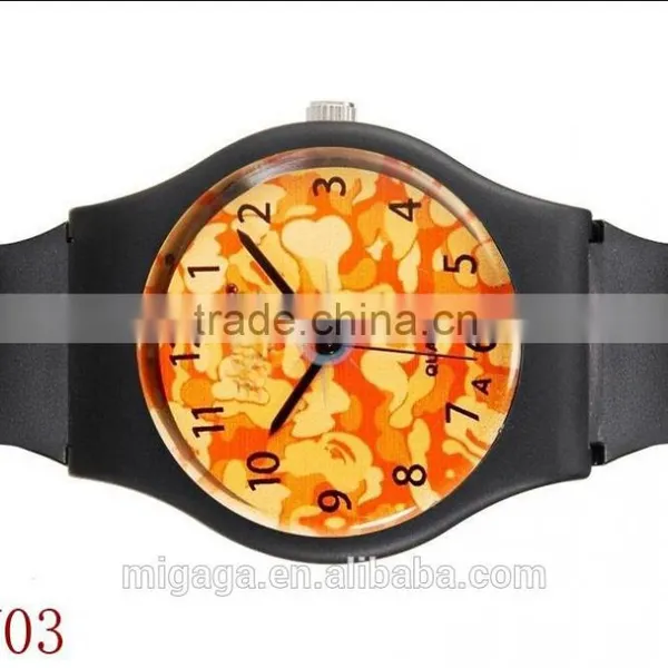 Most Fashion Teen Color Sports Plastic Watch photo-2