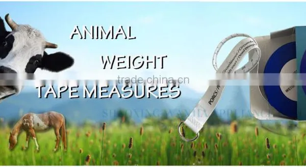 Cattle weight measuring tape, Pig weight measure band