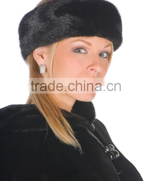 Natural Fur Accessories Mink Fur Headband