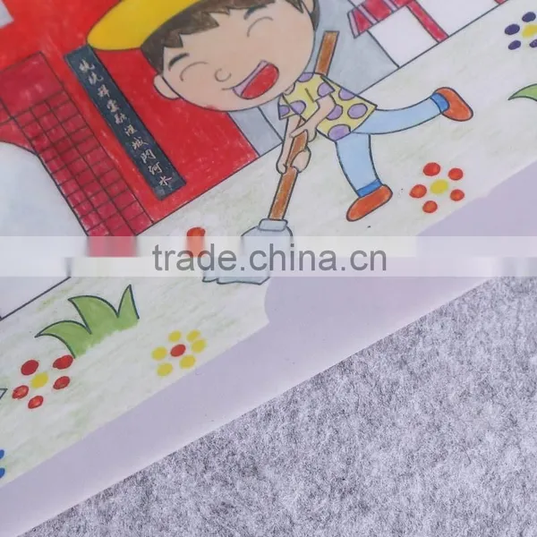 Students Stationery Plastic Single Page pp File Folder a4 l Shape File Folder Folding Document Holder photo-6