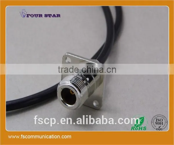 LMR200 Cable Assembly With N Female Flange Clamp to SMA Male Crimp Connector photo-2