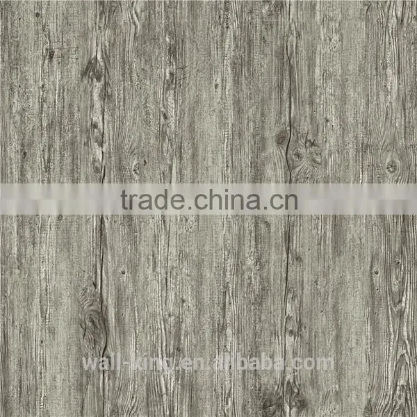 Wooden Grain Style Wallpaper Cheap Price