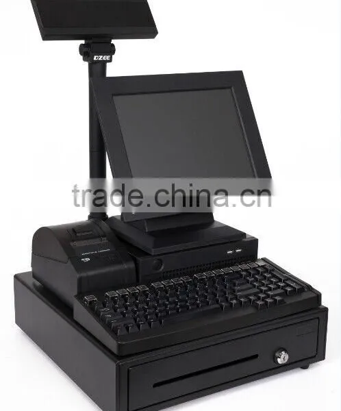 Bizsoft All in One DZ-D21P Pos System With 58MM Thermal Printer/cash Drawer/LCD Customer Display photo-2