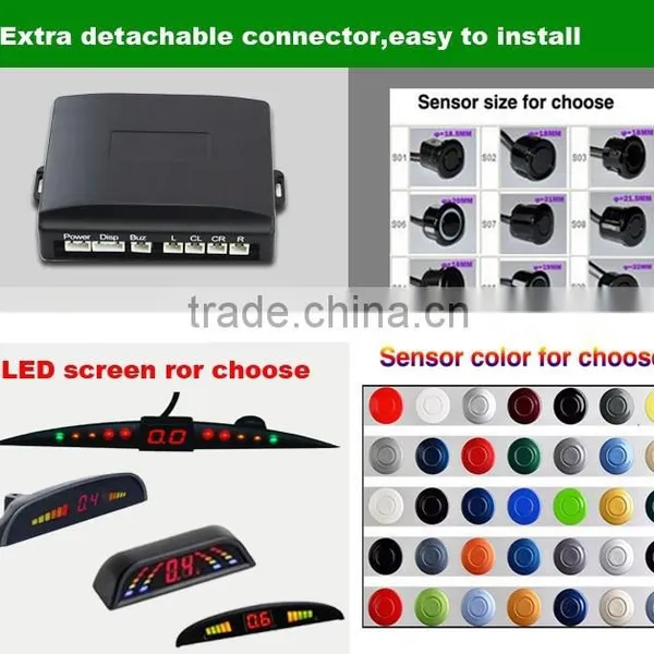 Voice Bibi Alarm 12v Car Sensors Parking Car Parking System photo-4