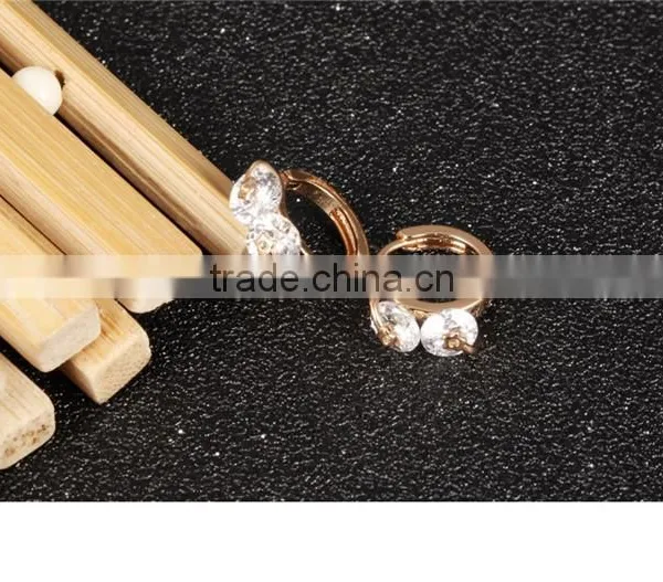 Copper cz Zircon Fashionable Trend Earring 2016 photo-4