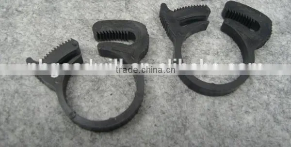 Plastic Pipe Clamp, Plastic Hose Clamps, Clamp, Pipe Clamp Strength, Clamp, Plastic Hoop, Plastic Fasteners photo-2