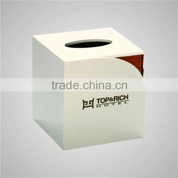 2015 Custom Made High Quality Acrylic Wooden Tissue Box With Experienced Factory Made photo-3