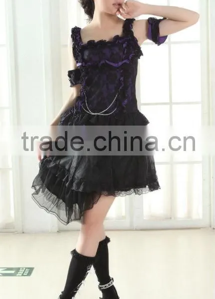 Glp 2013 Punk Sexy Ruffle Shoulder Strap Border Waist Vest 61252 photo-4