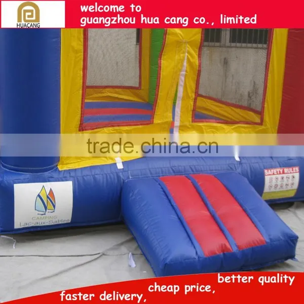 Multicolor Castle Shape Inflatable Bouncer photo-5