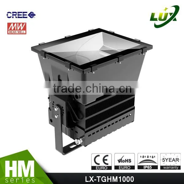 5 Years Warranty, UL Approved #481383, Gymnasium Lights, Meanwell Driver, Copper Heatpipe, 500W LED High Mast Light photo-2