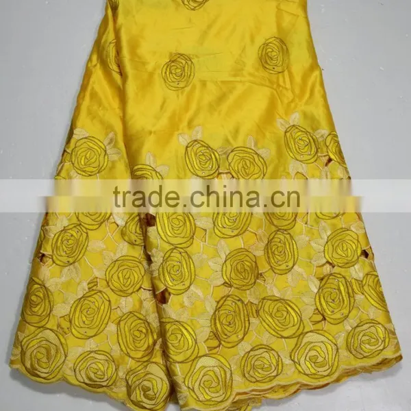Fashion Wedding Dress Raw Silk Fabrics Natural Silk Fabric Pure Silk Fabric photo-6