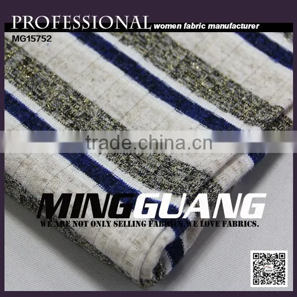 2016 New Design for Lady's Fashioanl Gold Silk Knitted Soft Fabric Keep Body Warm Hot Sell in Europe Market photo-4