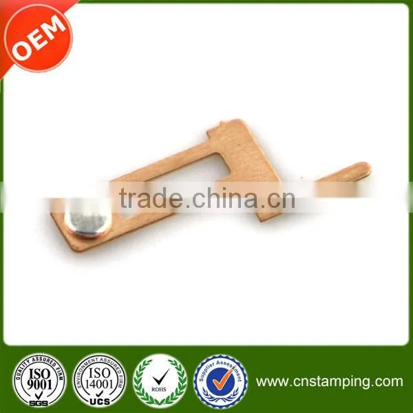 Plated Riveting Parts,sheet Metal Riveting Parts,metal Bending Parts With Riveting photo-2