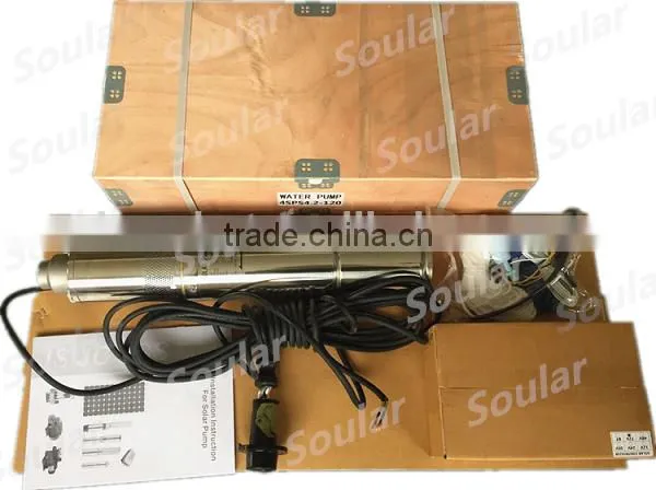 Popular Submersible Solar Pump (270w-1.8m3/hr -100m) photo-5