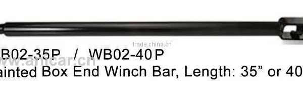 WB02-35P Painted Box End Winch Bar