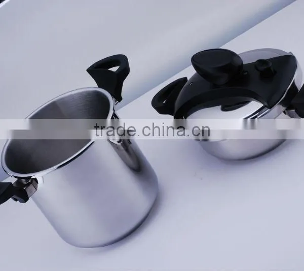 New Model 18/8 Stainless Steel Cookware, Suitable to Gas Stove & Induction Cooker DSC 22cm 3L+7L photo-2
