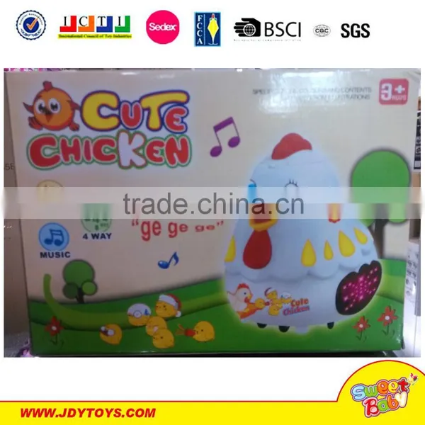 4 Channels Remote Control Car Chicken Animal 3D Light and Music Toy photo-6