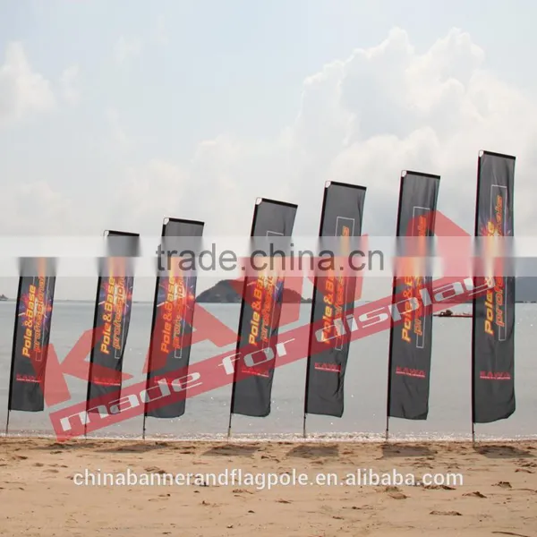 Special Advertise Rectangle Flag Pole photo-2