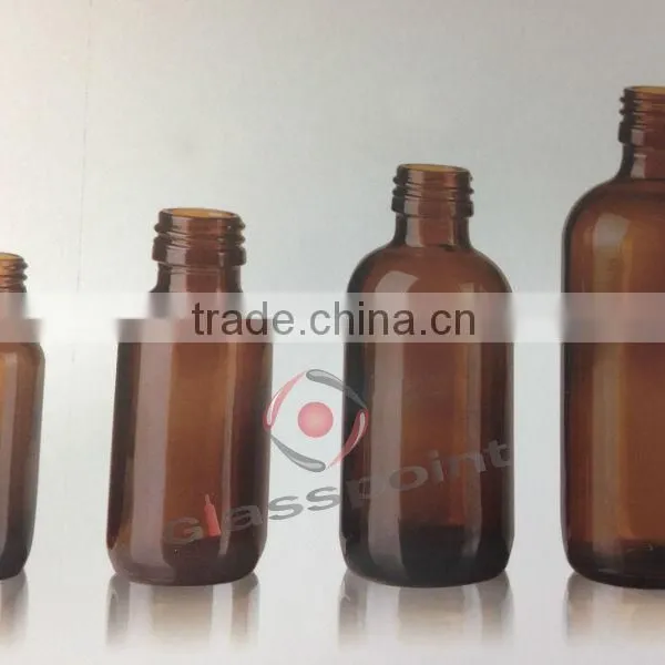 Amber Glass Bottle for Syrup PP18,20,22,24, Syrup Amber Bottles, Bottle of Glass