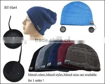 Wireless Bluetooth Beanie Hat Headphone Headset Music Audio Cap for Women Men With Speaker & Mic Hands Free Outdoor... photo-2