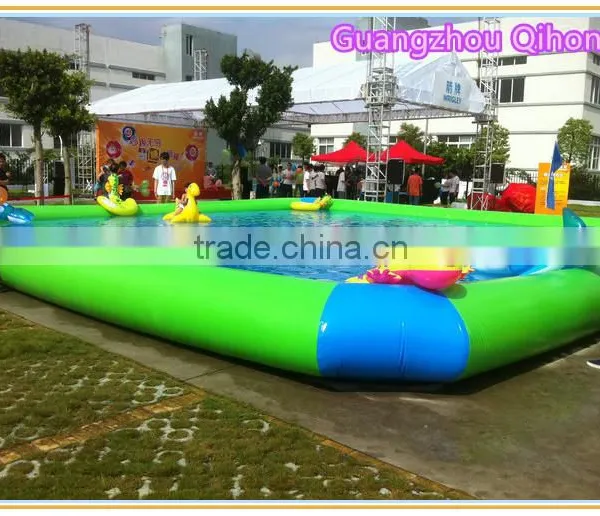 Durable PVC Tarpaulin Inflatable Double Layer Swimming Pool, Inflatable Pools for Children and Adults, Inflatable Pool Toy