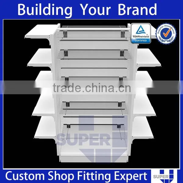 Tailor Made White Painted Simple Style Rotating Wood Toy Shelf photo-4