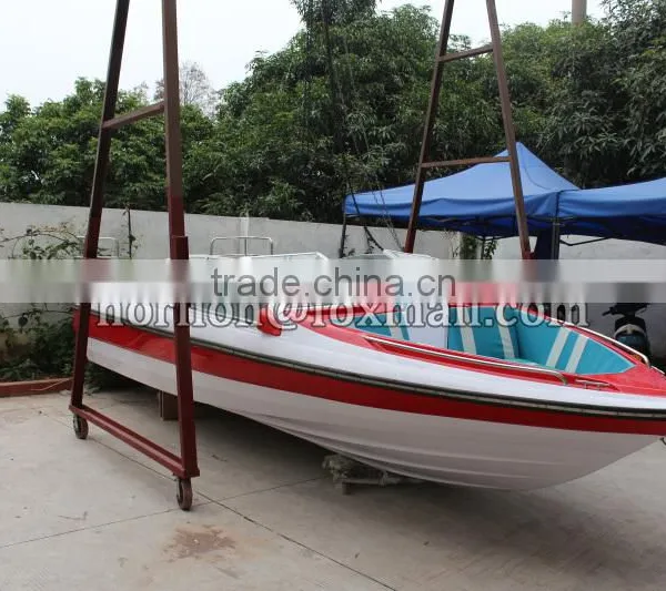 8 Persons Small Fiber Reinforced Plastic Fishing Boat for Sale Most Popular