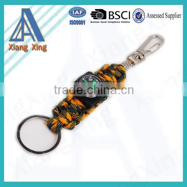 Custom Compass Whistle Survival Paracord Bracelet Wholesale photo-6
