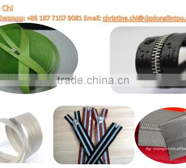 High Quality TPU Waterproof Zipper