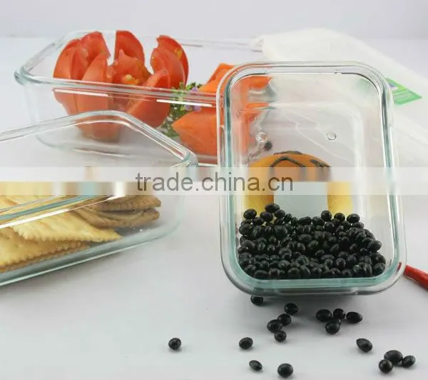 High Quality Glass Food Storage Containers